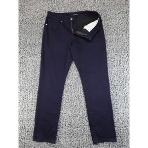 Fried Denim Slim Fit Jeans Mens 32x30 Navy Blue Stretch Cotton Blend Casual